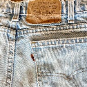 Vintage Levi jeans short cute baggy